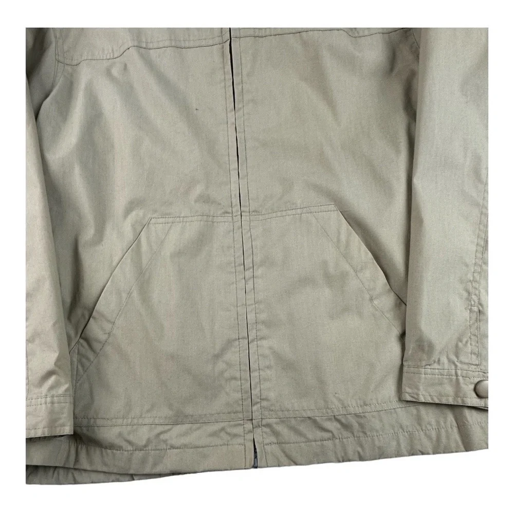 Weather Spirits Hooded Jacket Khaki Size Small - Picture 6 of 7